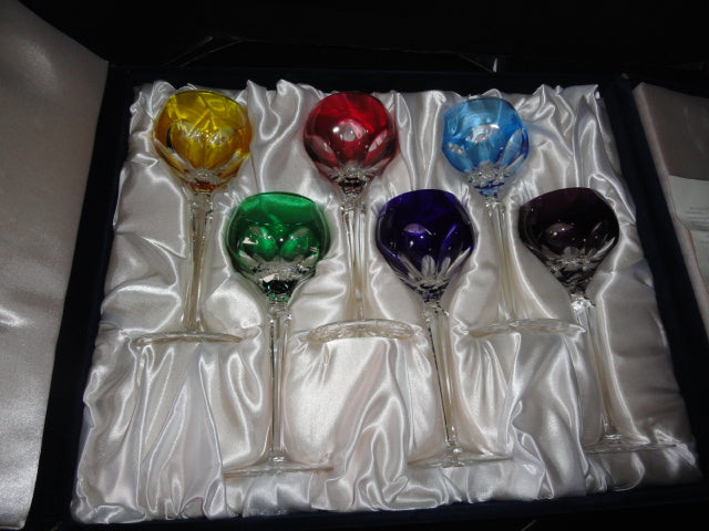 Faberge Lausanne Hock Wine Glasses