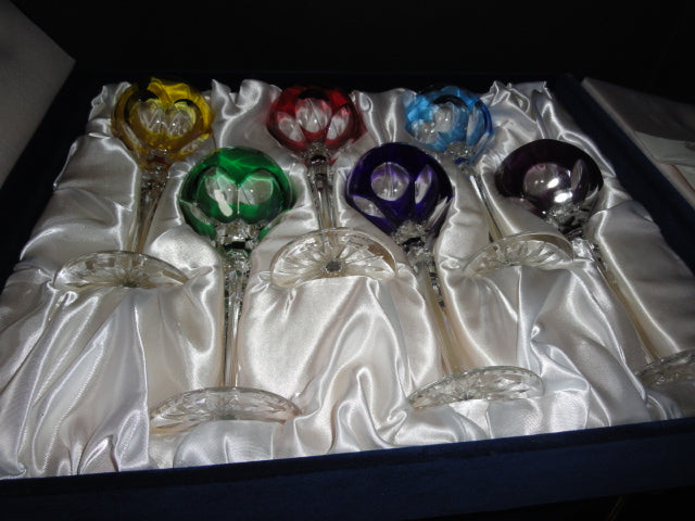 Fabergé Lausanne Hock Wine Glasses