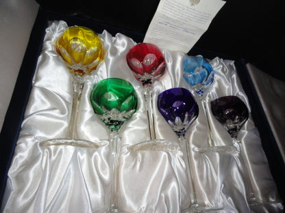 Faberge Lausanne Hock Wine Glasses