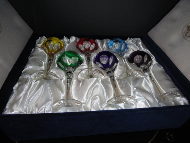 Fabergé Lausanne Hock Wine Glasses