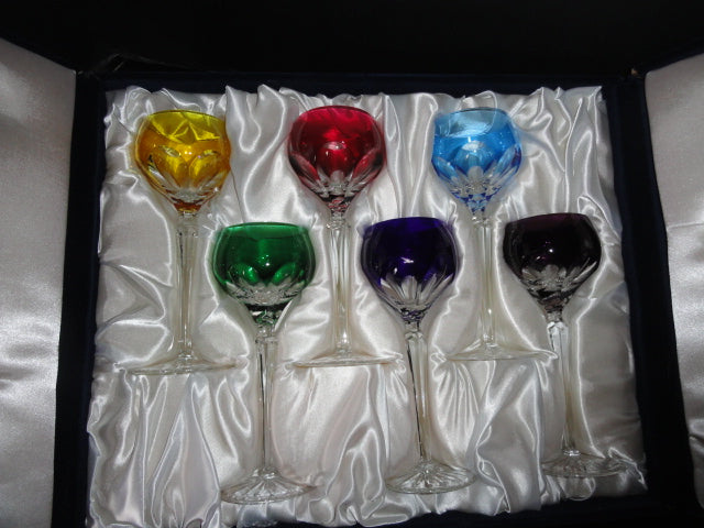 Fabergé Lausanne Hock Wine Glasses