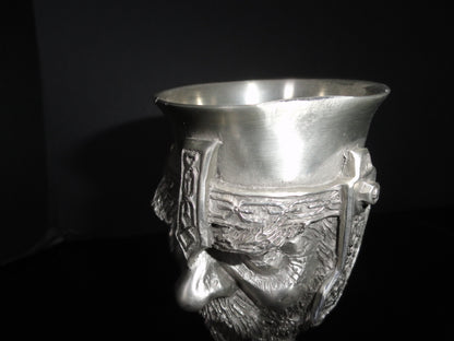 Royal Selangor Lord of Rings Collection Gimli Goblet with dent