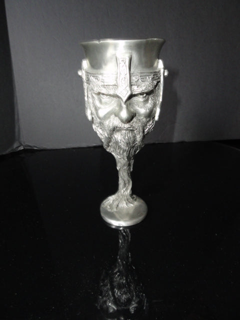 Royal Selangor Lord of Rings Collection Gimli Goblet with dent