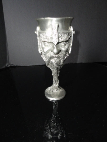 Royal Selangor Lord of Rings Collection Gimli Goblet with dent