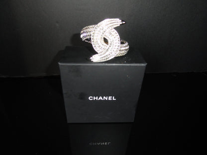 Chanel Crystal Ladies Cuff Bracelet