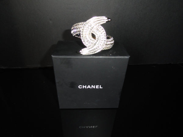 Chanel Crystal Ladies Cuff Bracelet