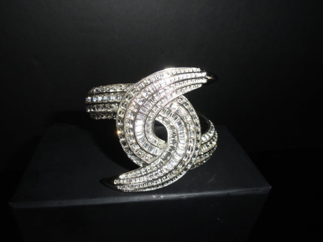 Chanel Crystal Ladies Cuff Bracelet