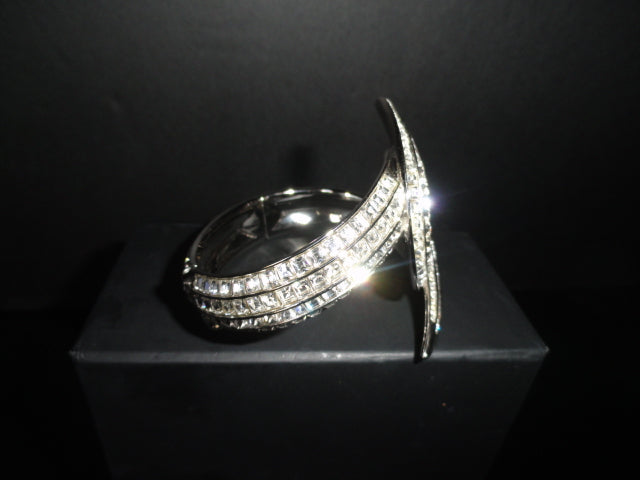 Chanel Crystal Ladies Cuff Bracelet