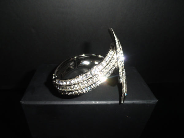 Chanel Crystal Ladies Cuff Bracelet