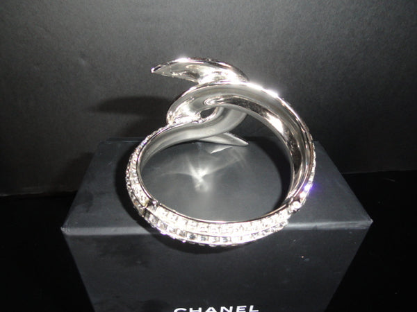 Chanel Crystal Ladies Cuff Bracelet