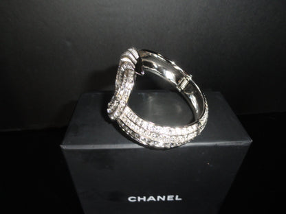 Chanel Crystal Ladies Cuff Bracelet