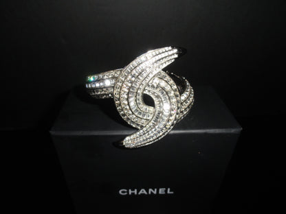 Chanel Crystal Ladies Cuff Bracelet