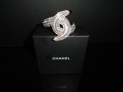 Chanel Crystal Ladies Cuff Bracelet