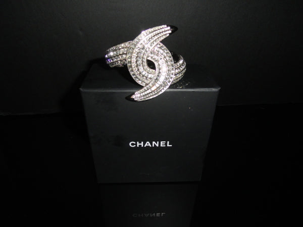 Chanel Crystal Ladies Cuff Bracelet