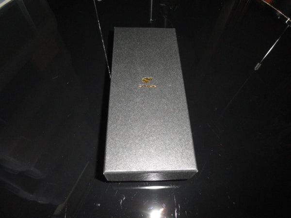 Brown Leather with Wood Cigar Case  NIB