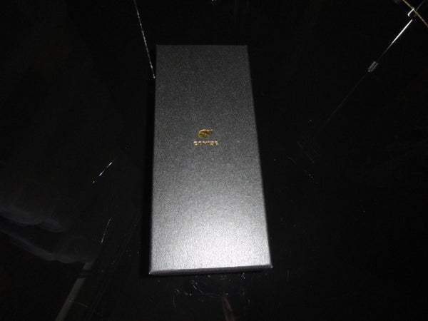 Brown Leather with Wood Cigar Case  NIB