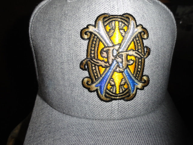 Arturo Fuente Opus X Gray Embroidered Baseball Cap