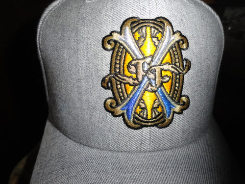 Arturo Fuente Opus X Gray Embroidered Baseball Cap