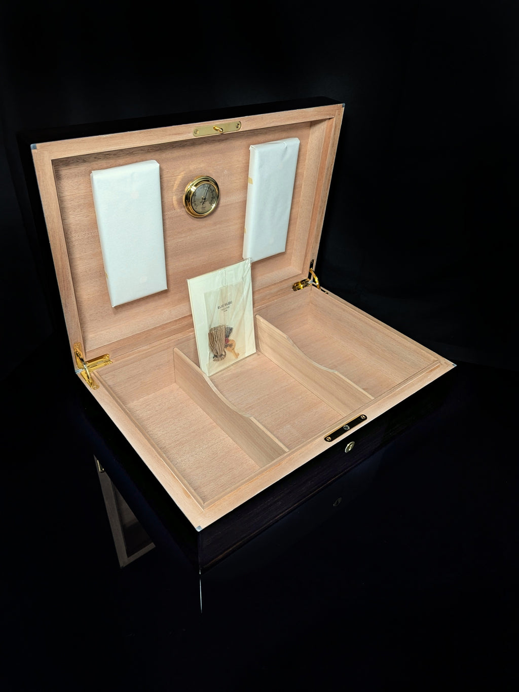 Elie Bleu Macassar Ebony Humidor 110 ct NIB