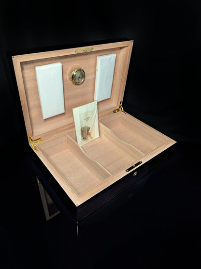 Elie Bleu Macassar Ebony Humidor 110 ct NIB