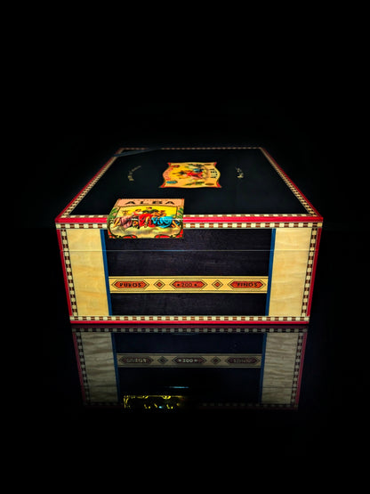 Elie Bleu Alba Black Sycamore Humidor 200 ct NIB