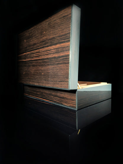 Elie Bleu Macassar Ebony Humidor 110 ct NIB