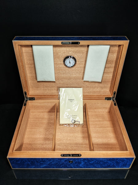 Elie Bleu Madrona Blue Humidor 110 ct