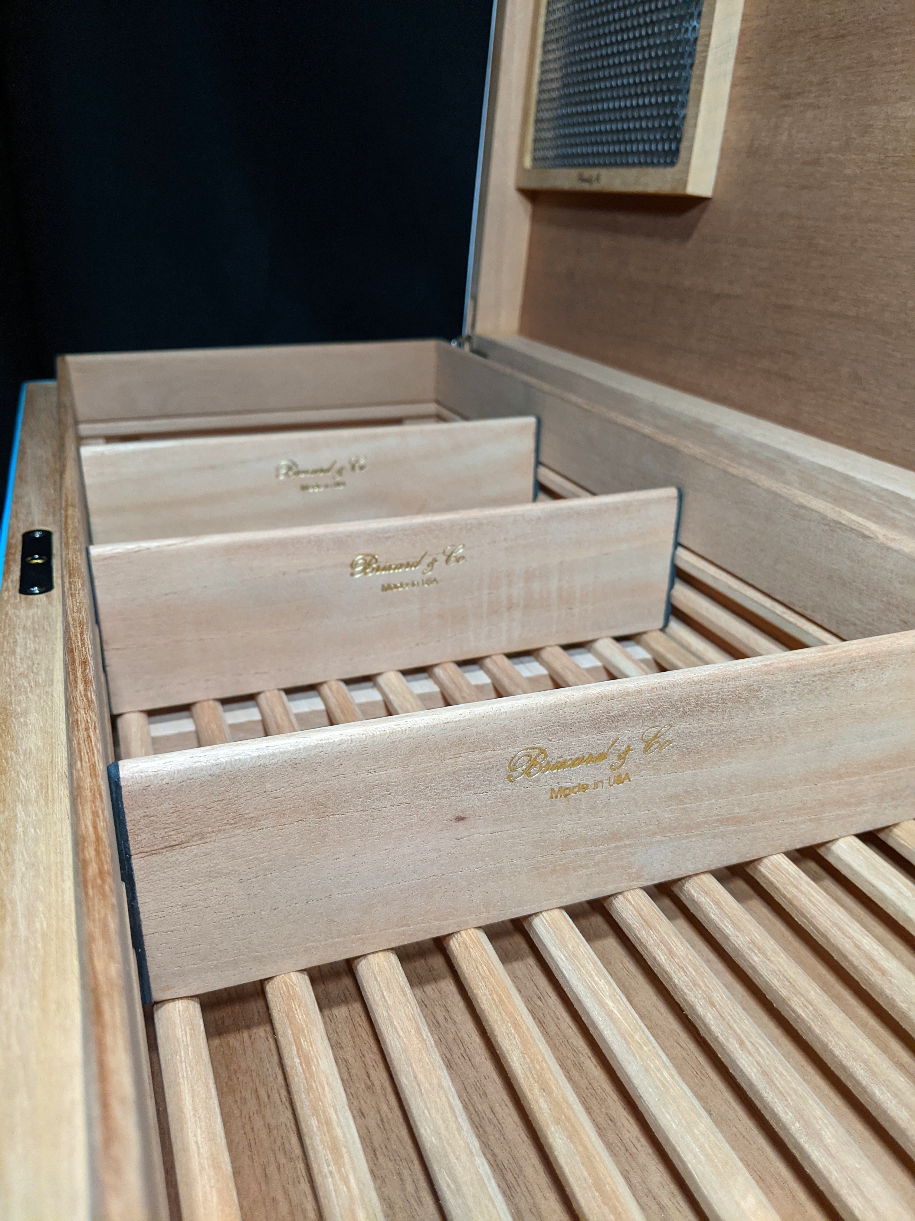 Brizard and Co. Positano Humidor — 130/150 Count, New in Box