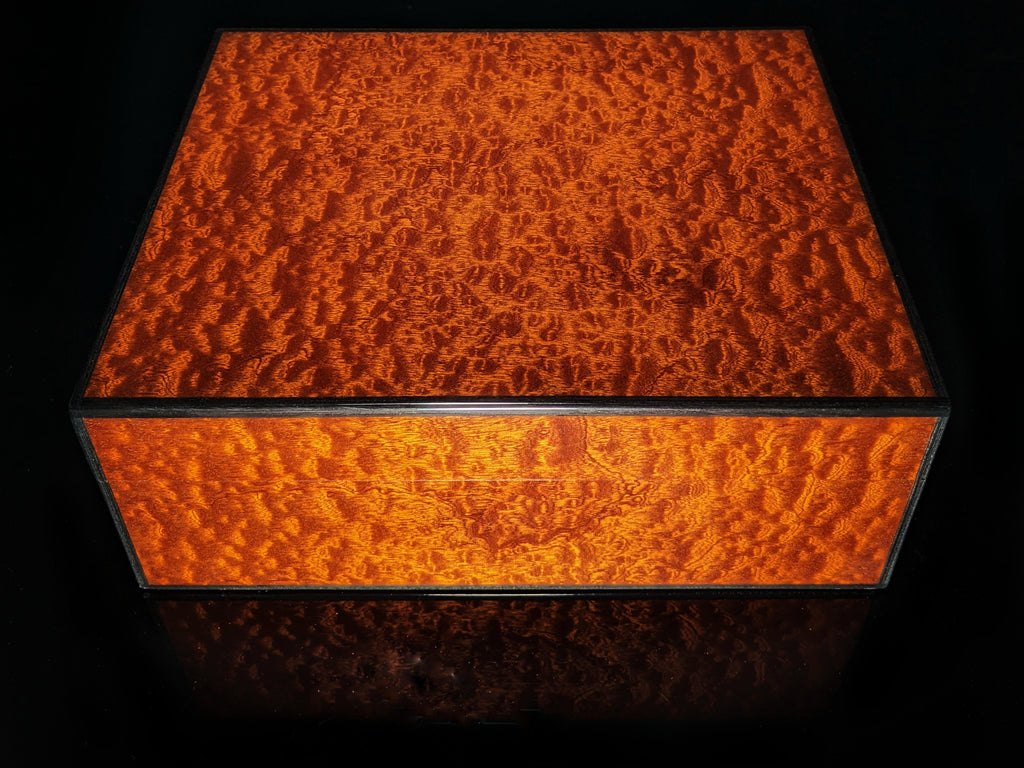 Elie Bleu Dappled Sapele Humidor 75 Count