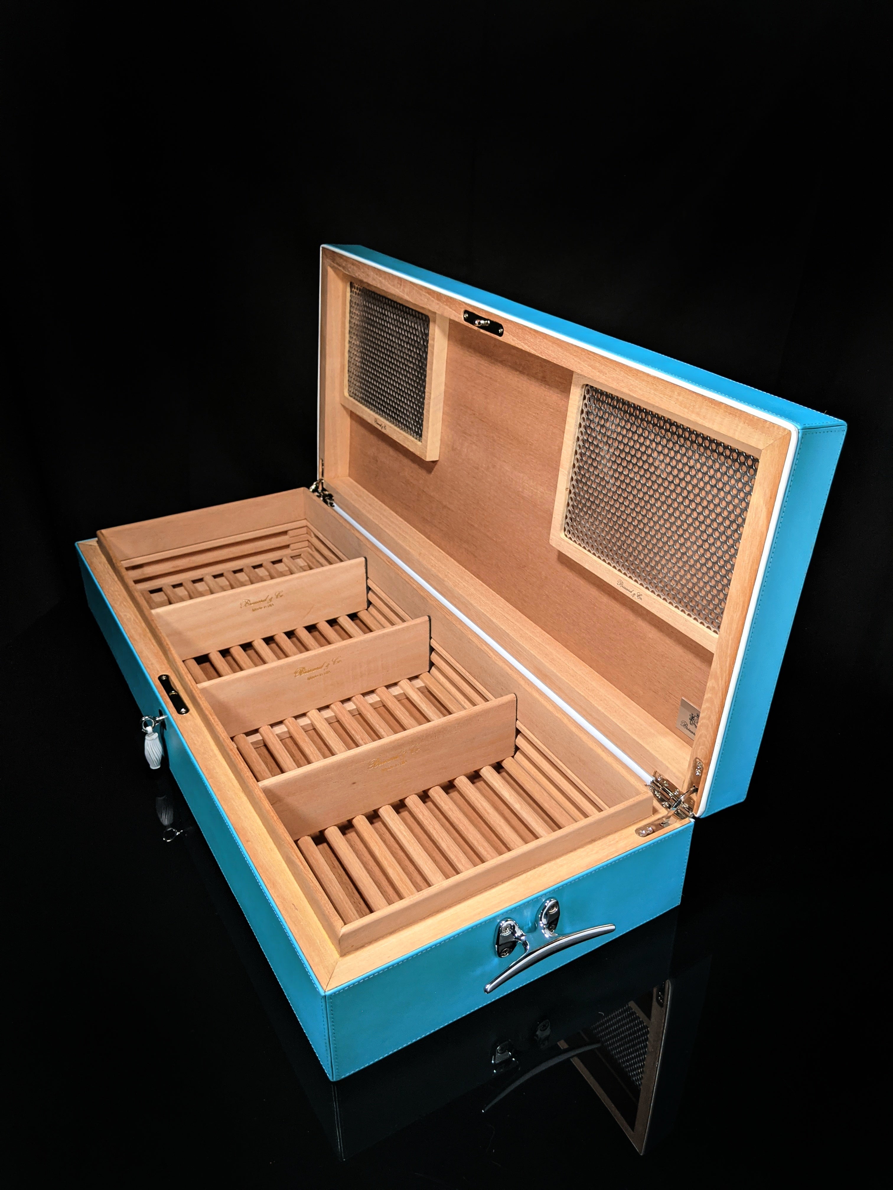 Brizard and Co. Positano Humidor — 130/150 Count, New in Box