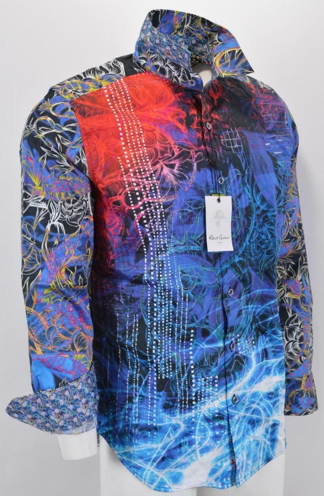 Robert Graham Hazelhurst long sleeve shirt size 3XL NWTS