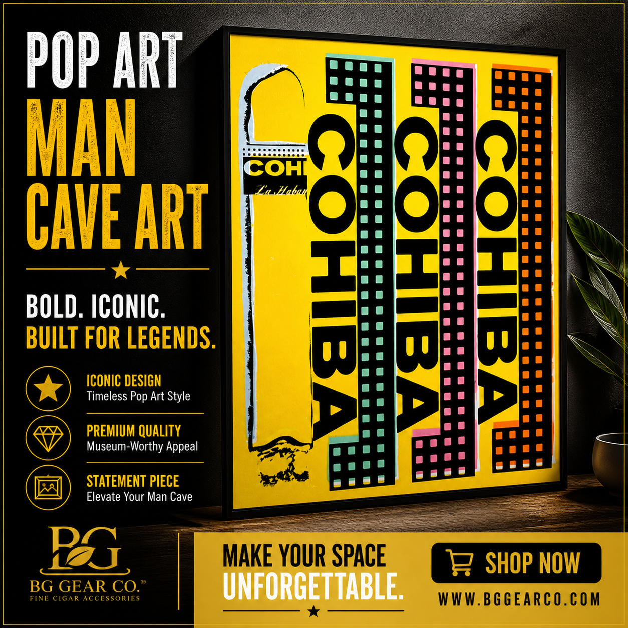 Man Cave Art Work