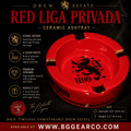 Drew Estate Liga Privada Ceramic Ashtray NIB