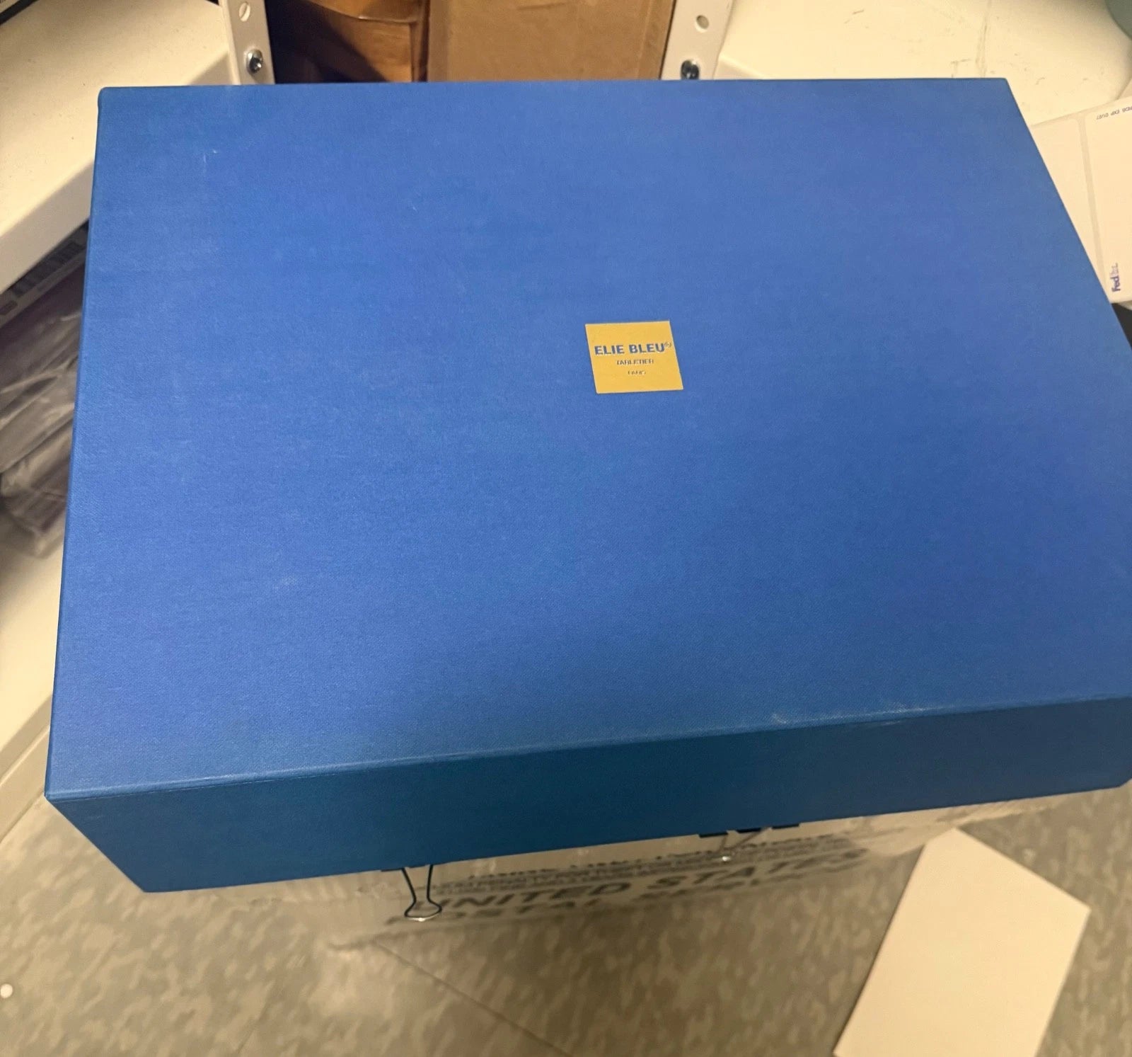 Elie Bleu Alba Natural  Sycamore Humidor 110 count NIB