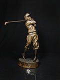 Mark Hopkins Golf Series "Fairway" Bronze Sculpture — Made in USA