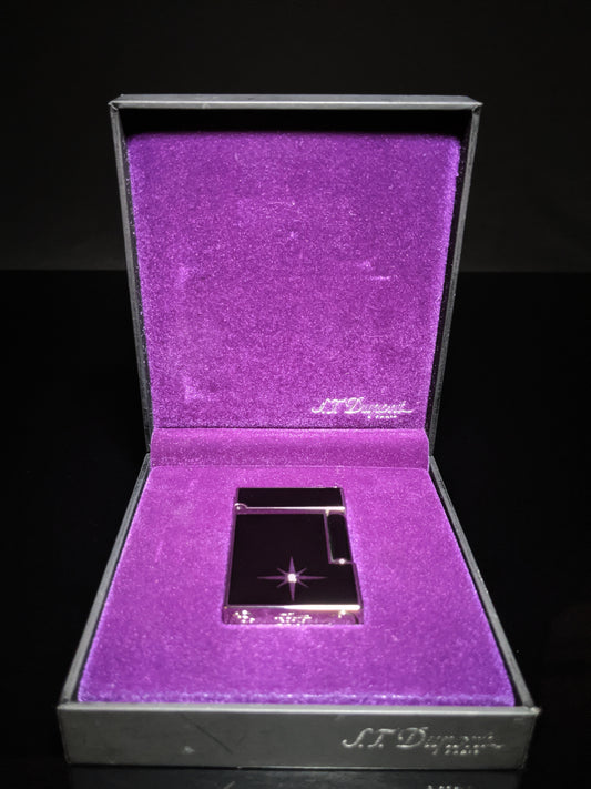 S.T.Dupont Diamond Solitaire L2 Lighter preowned in original box good condition
