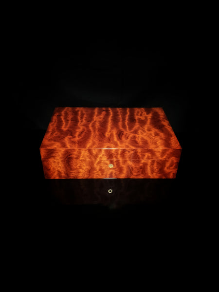Elie Bleu Bubinga Humidor 110 count NIB