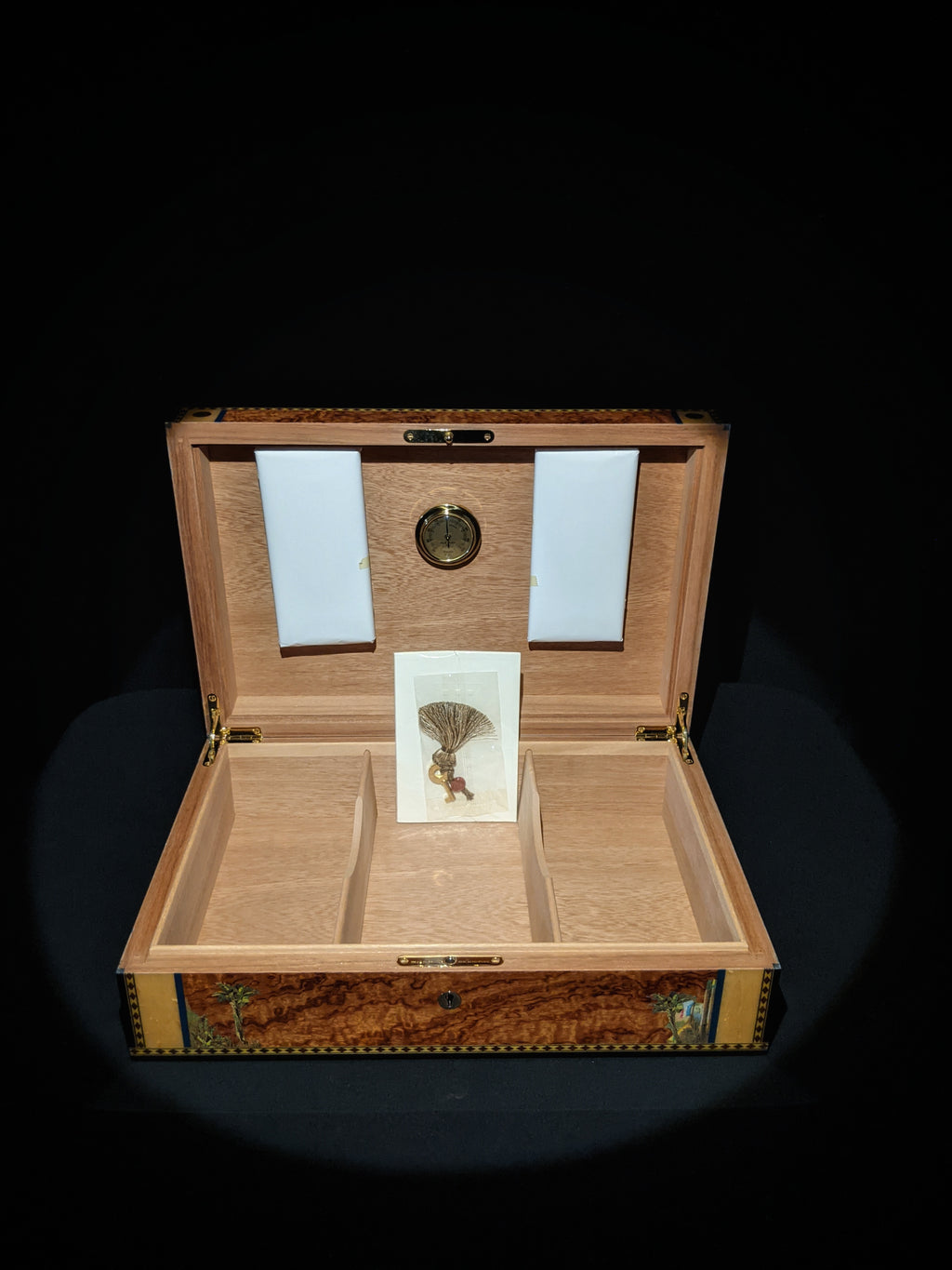 Elie Bleu Alba Bubinga Humidor 110 ct NIB