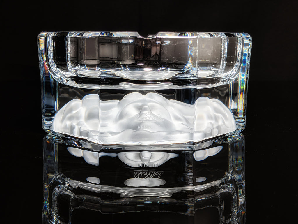 Versace Medusa Lumiere Crystal Ashtray