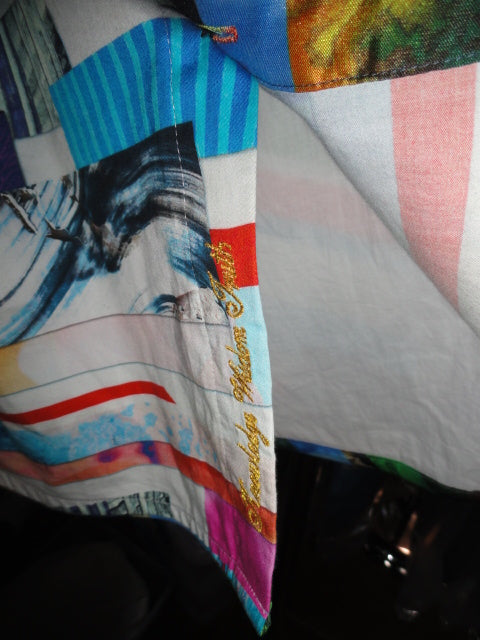 Robert Graham Breaking Lands Limited Edition Long Sleeve Shirt Size Medium