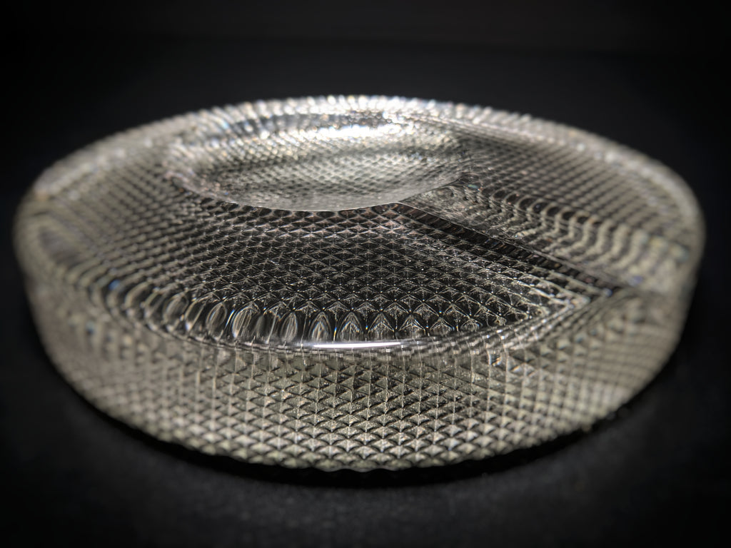 cigar ashtray large round 8.75" Diameter x 1.25"