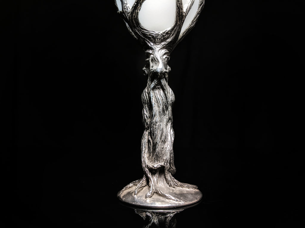 Royal Selangor Lord of Rings " Treebeard " Wine Glass
