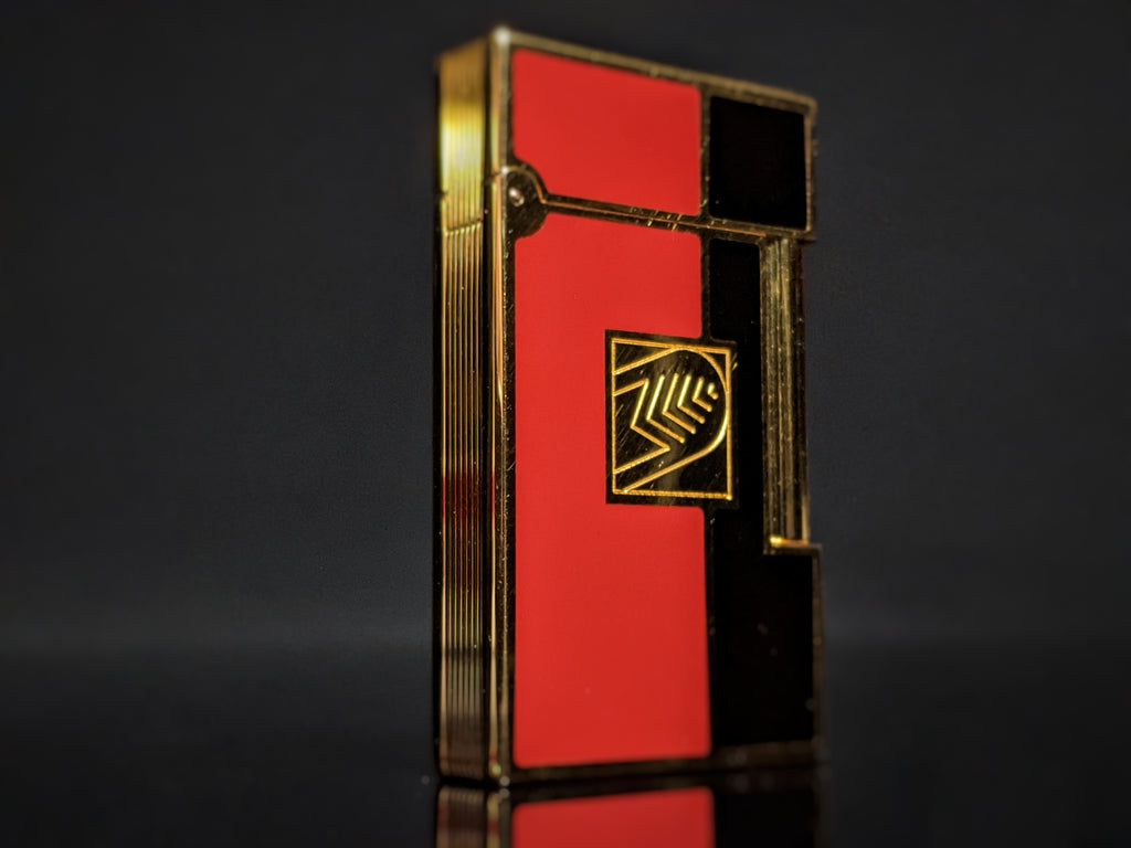 ST Dupont Casa Del Habanos  Collection L2 Lighter No Gas ( Empty )