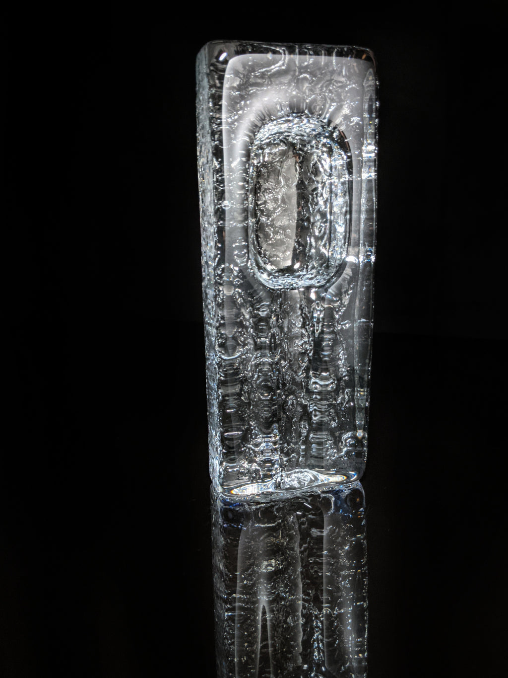 Heavy Glass Cigar Ashtray