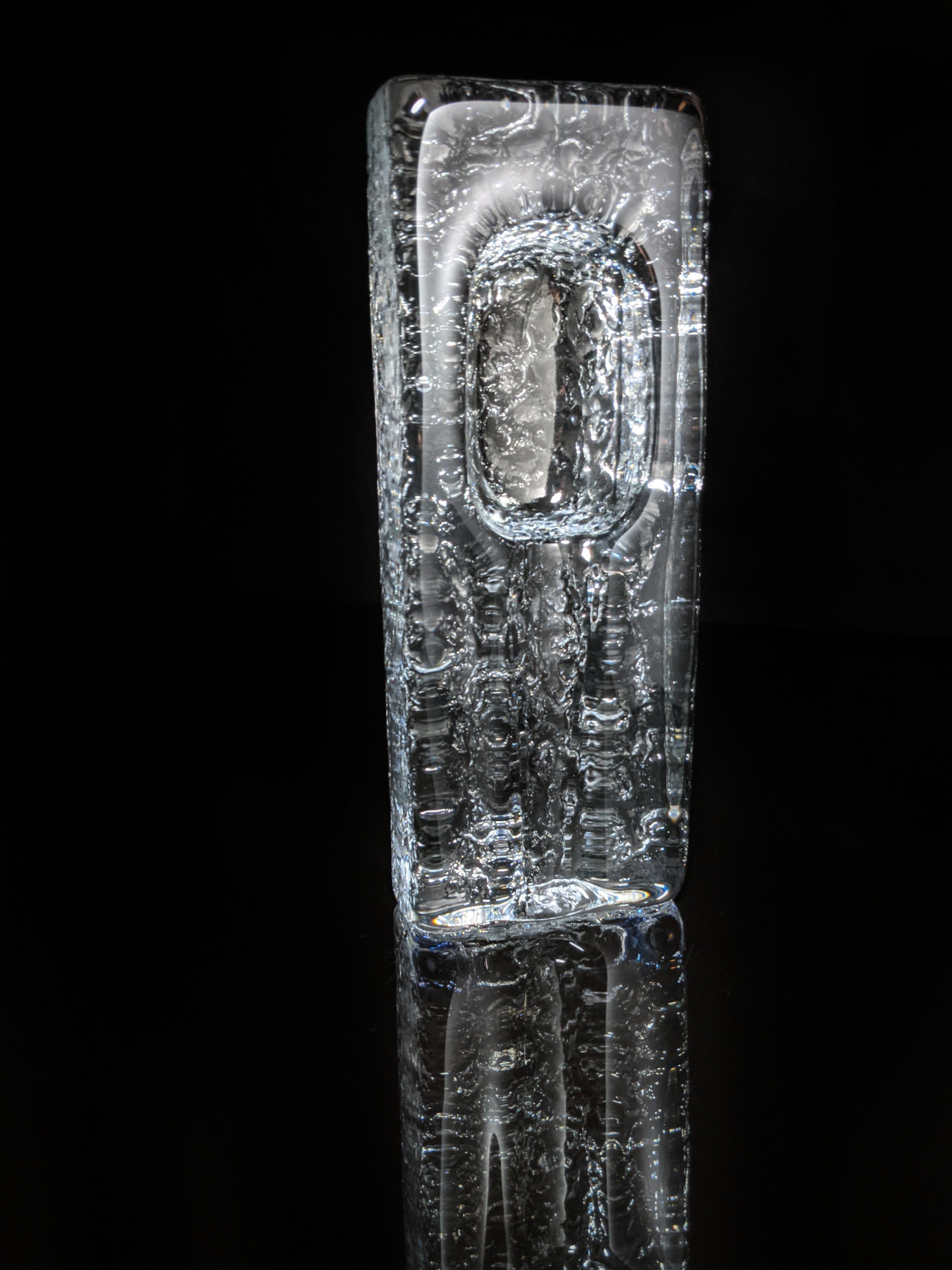 Heavy Glass Cigar Ashtray