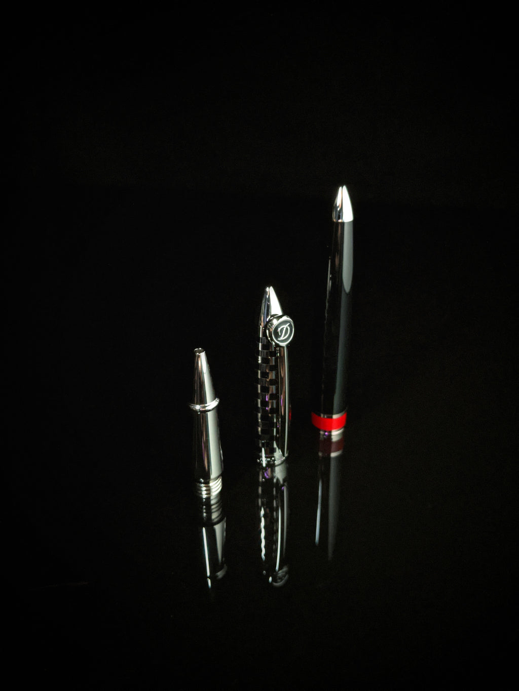 ST Dupont Streamline Race Machine Roller Ball Pen Model 252684RM