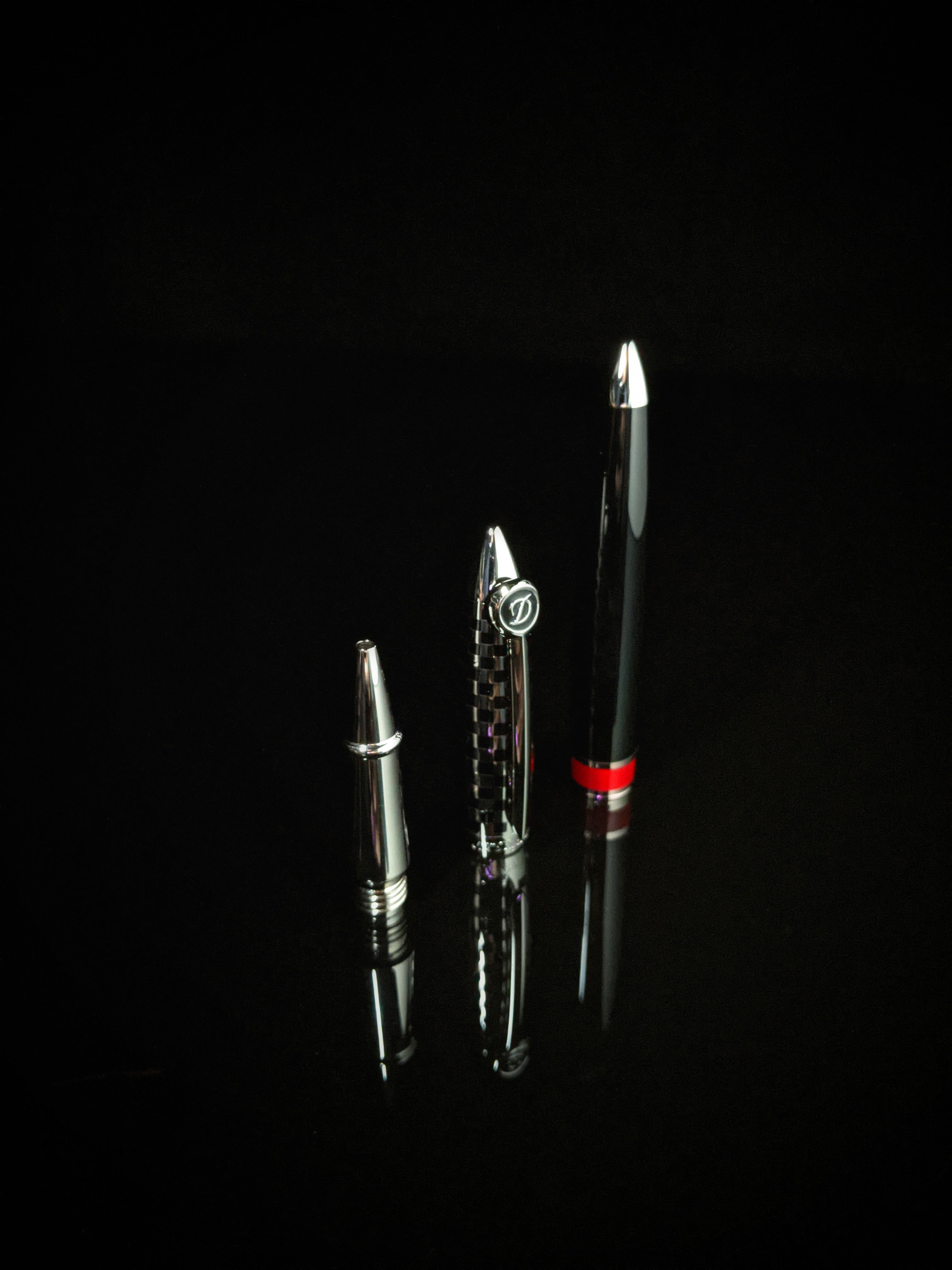 ST Dupont Streamline Race Machine Roller Ball Pen Model 252684RM