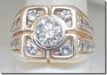 Gentleman's Diamond Ring Size 11