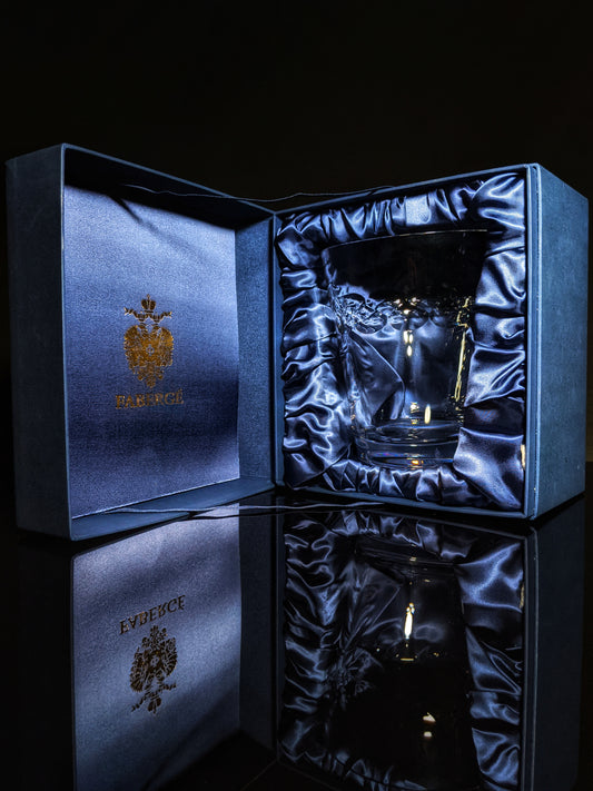 Faberge Atelier Crystal Collection Ice Bucket New In The Box 7" H x 6" W