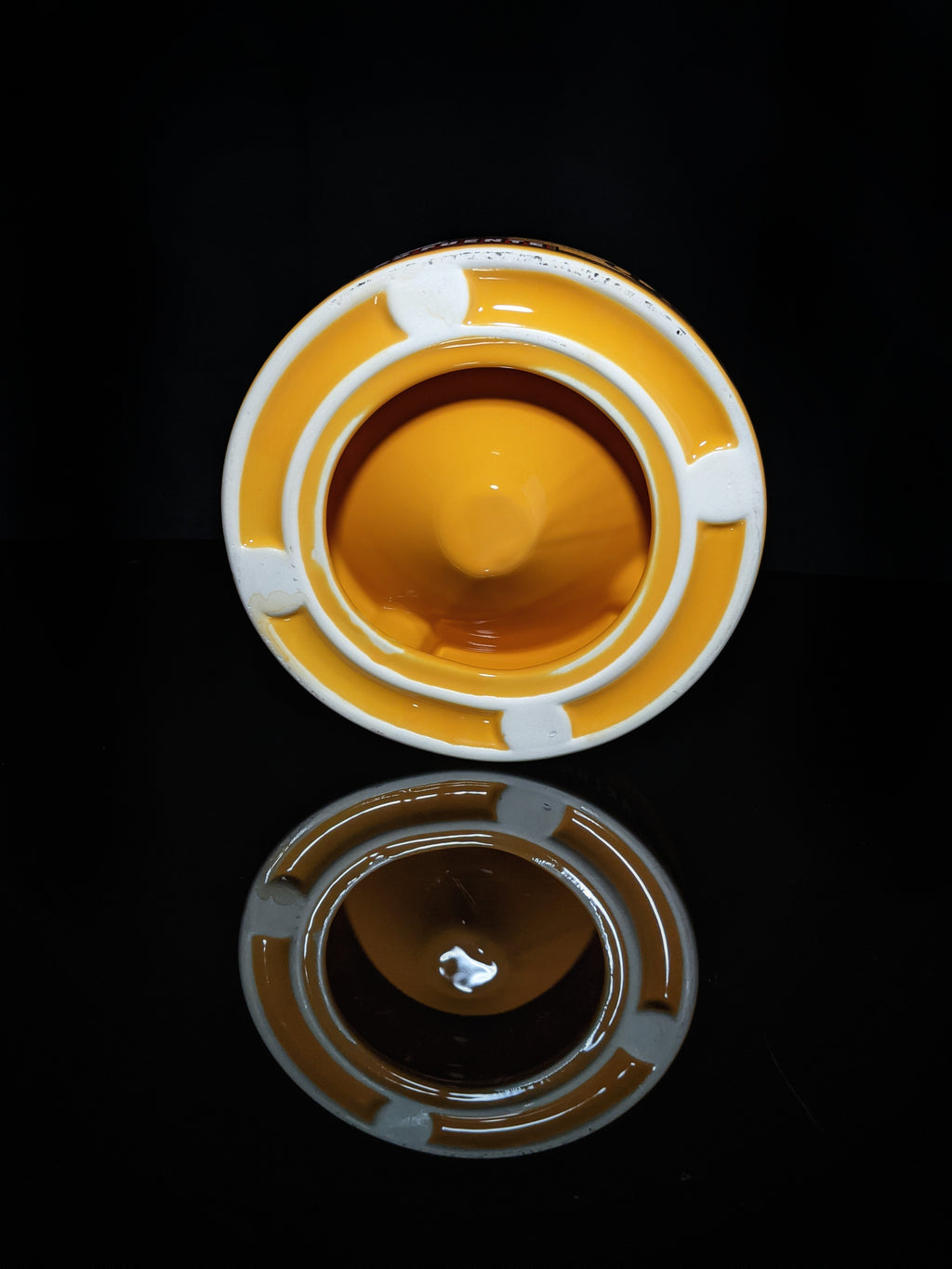 Arturo Fuente Yellow Ceramic Ashtray